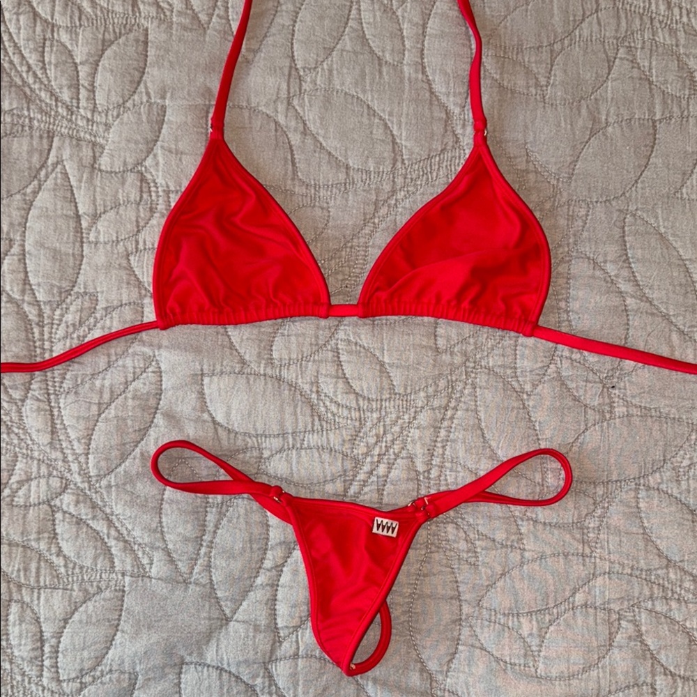 Wicked Weasel sexy g-string red bikini